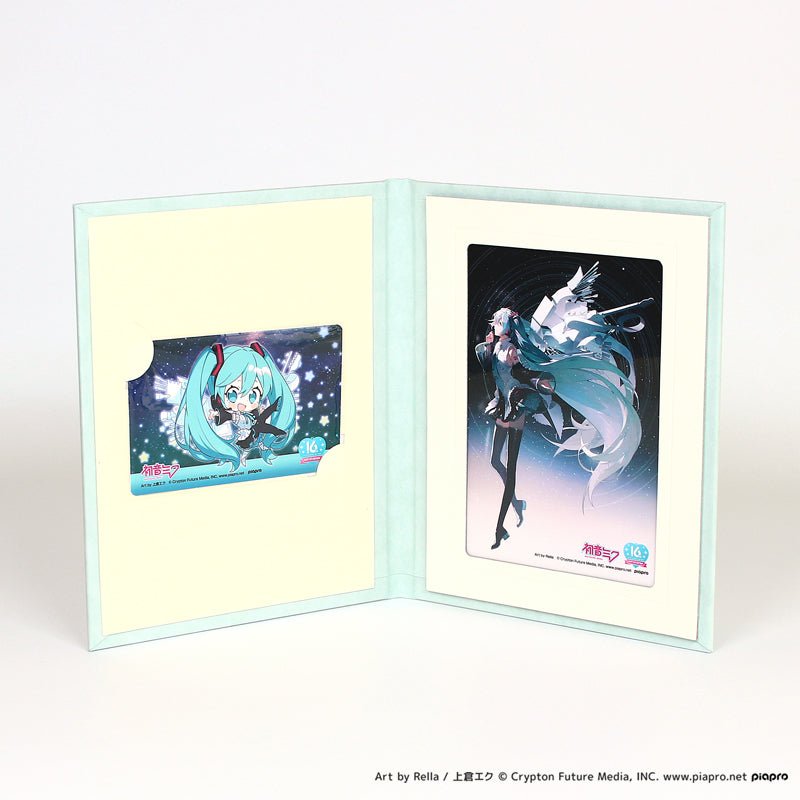 ミニアート付きカードブック 初音ミク 16th – FAN+Life