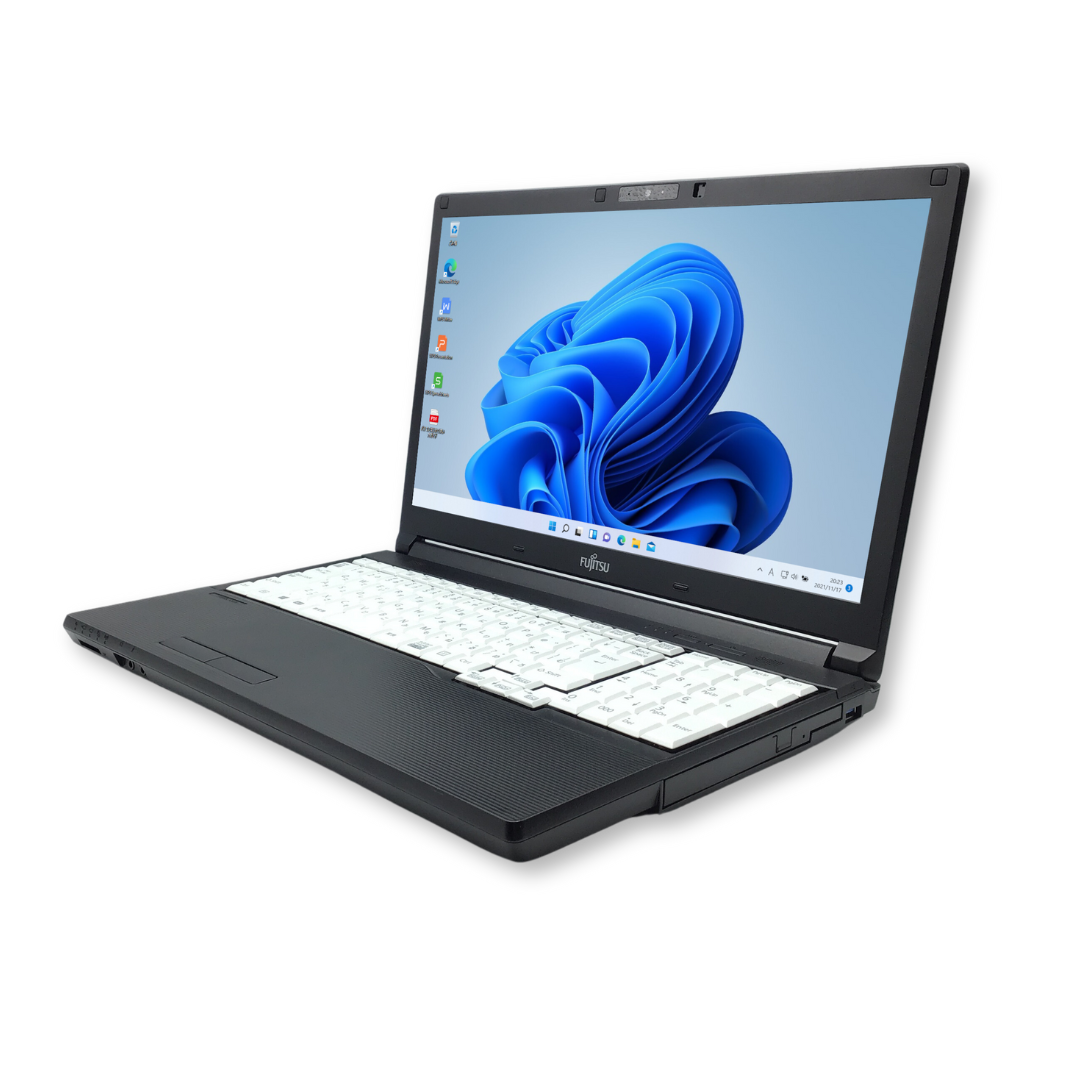 Corei5 第8世代 富士通 15.6型 ノートPC Win11 ストア Office Corei5