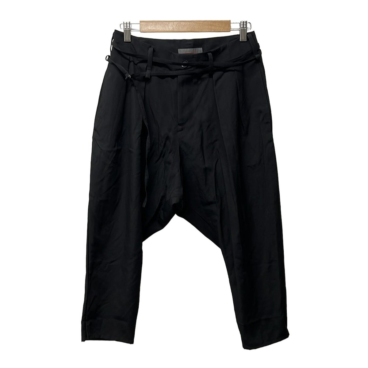 Yohji Yamamoto ヨウジ ヤマモト 皺加工 サルエルパンツ YOHJI
