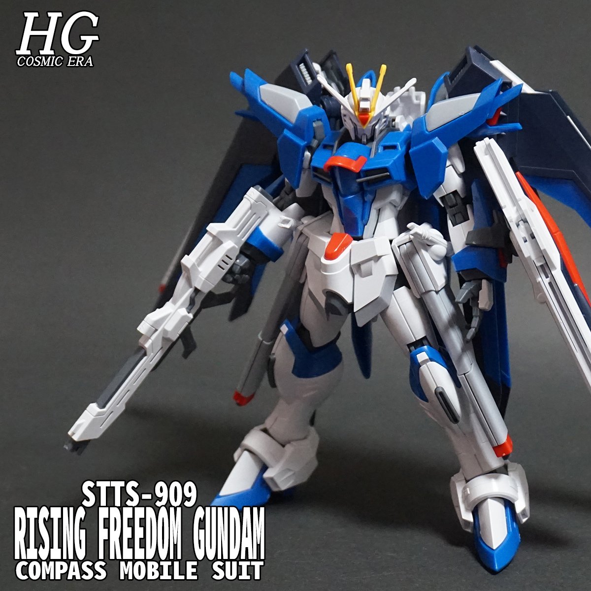HGCE ライジングフリーダムガンダム レビュー開始！！