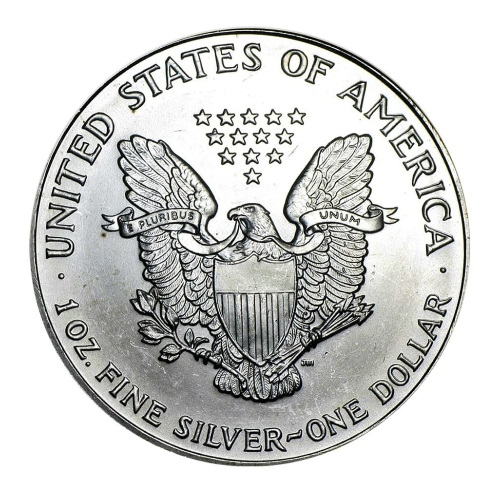 1993 $1 American Silver Eagle - .999 Fine Silver 1 Troy Ounce
