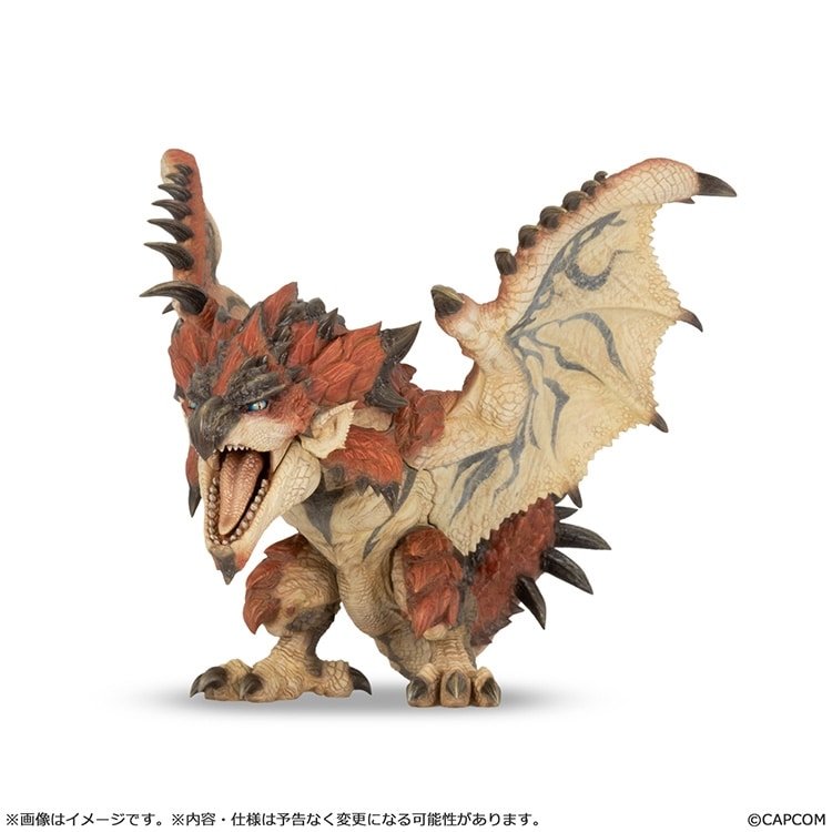 イーカプコン |カプコンフィギュアビルダー ソフビモデル リオレウス