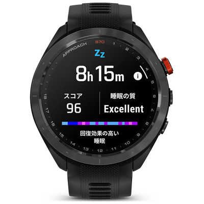 GARMIN GPS ゴルフナビ Approach S70 47mm ブラック 010-02746-22 の