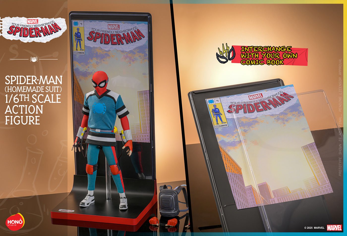 ホットトイズ 炎スタジオ スパイダーマン（シンビオートスーツ） 新品