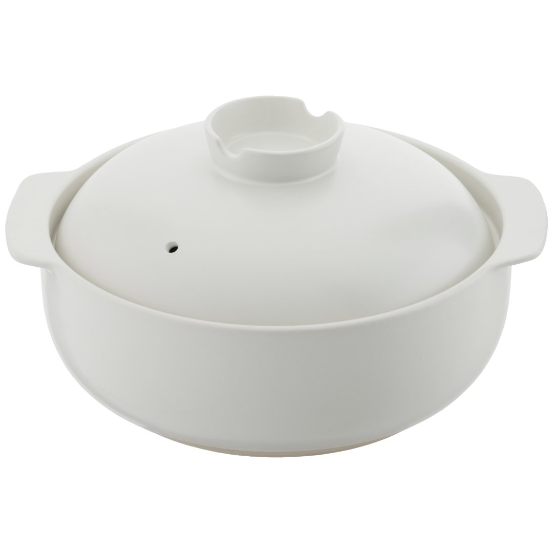 土鍋 9号 白: キッチン用品
