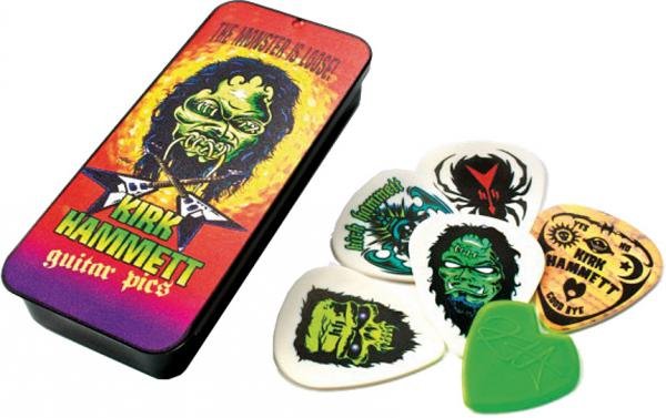 Jim dunlop Picks Kirk Hammett The Monster Is Loose 0.88mm Tin Set