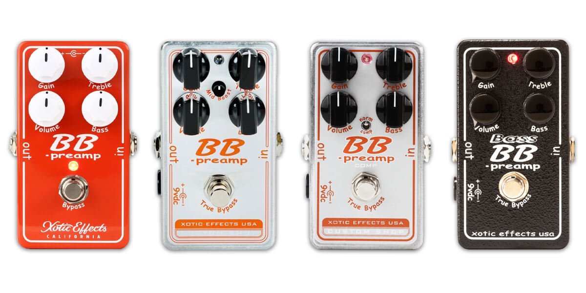 ギター Xotic Custom Shop BB Preamp MB Xotic BBP-MB Custom Shop BB