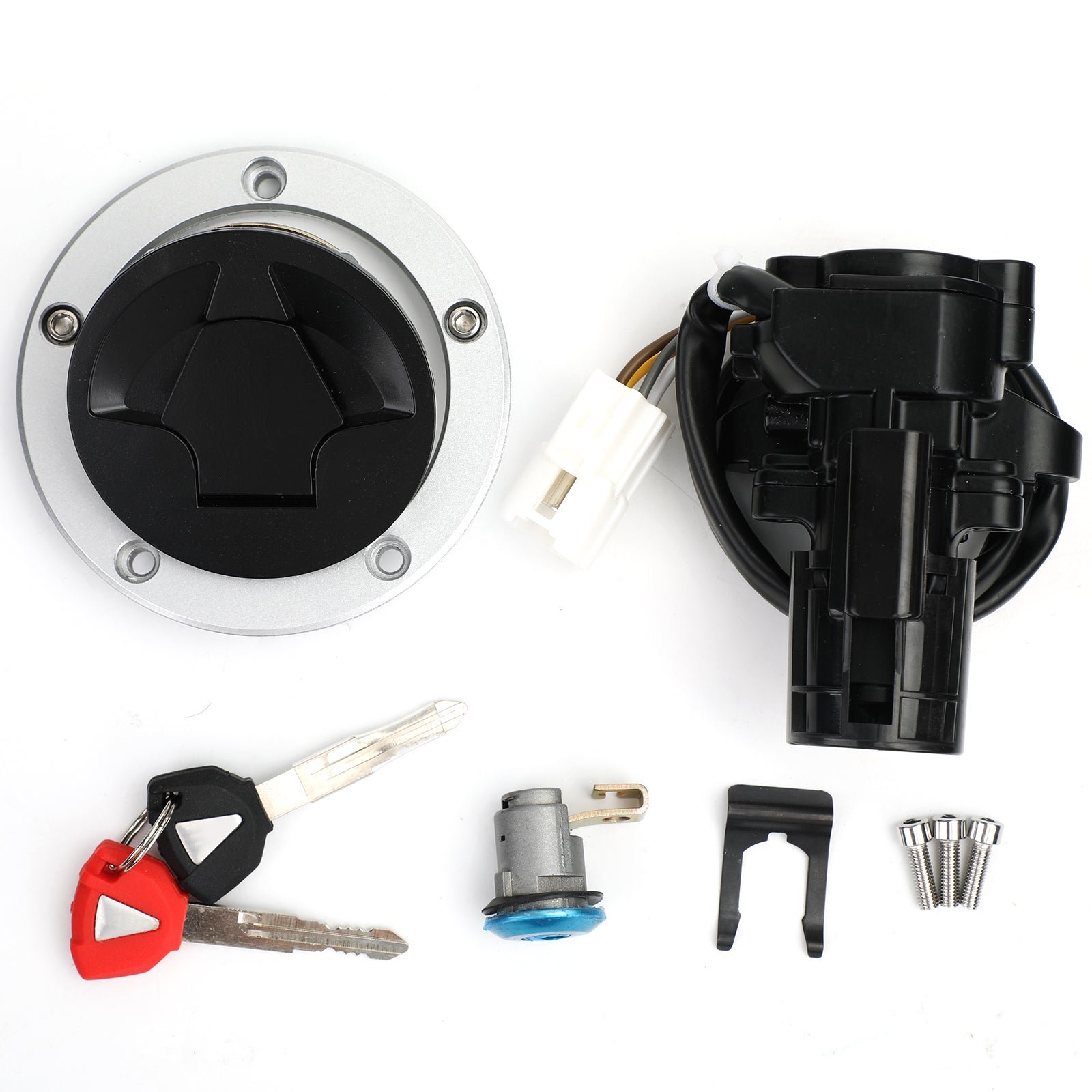 11-19 Kawasaki ZX636 ZX1000 Ninja ZX 6R 10R Ignition Key Switch Lock S