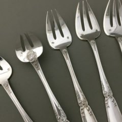 ピュイフォルカ「Emile Puiforcat オイスターフォーク6本セット
