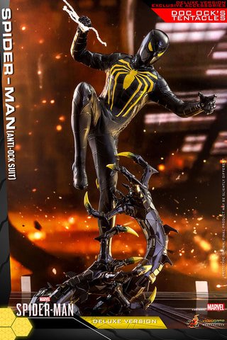 PS4「Marvel's Spider-Man」より、アンチオック・スーツを着た