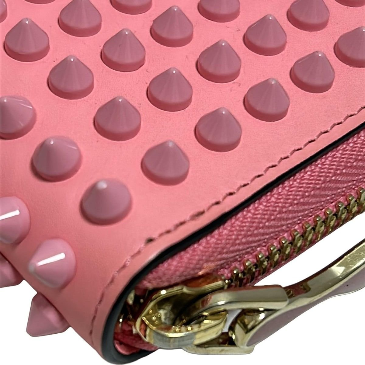 CHRISTIAN LOUBOUTIN(クリスチャンルブタン) 長財布 パネトーネ ピンク