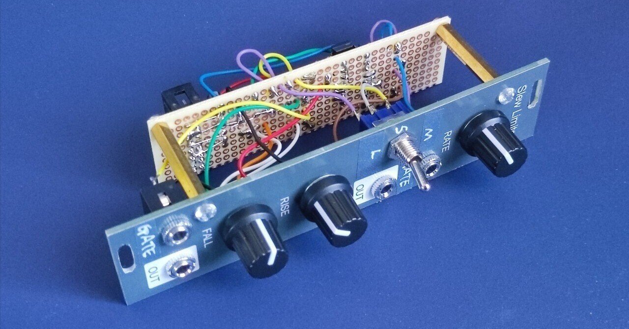 $5 Dual Slew Limiter - DIY Eurorack Modular Synthesizer｜HAGIWO/ハギヲ