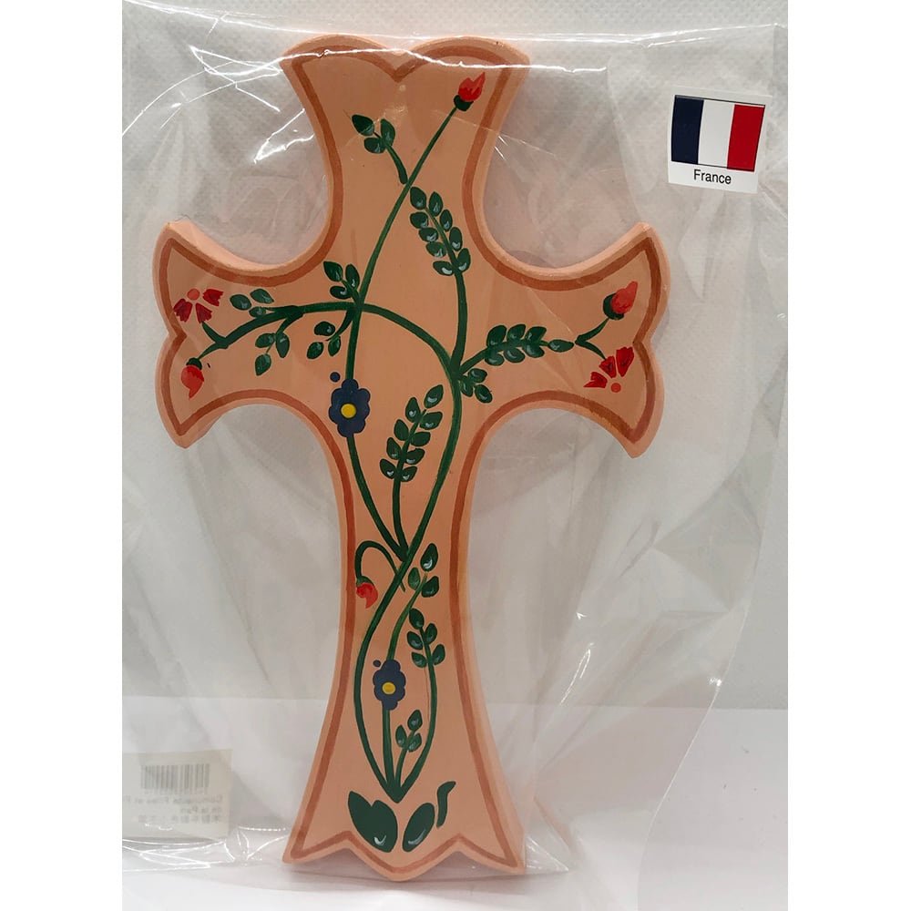木製 手彩色十字架（18.5cm）／filles et fils de la Paix共同体