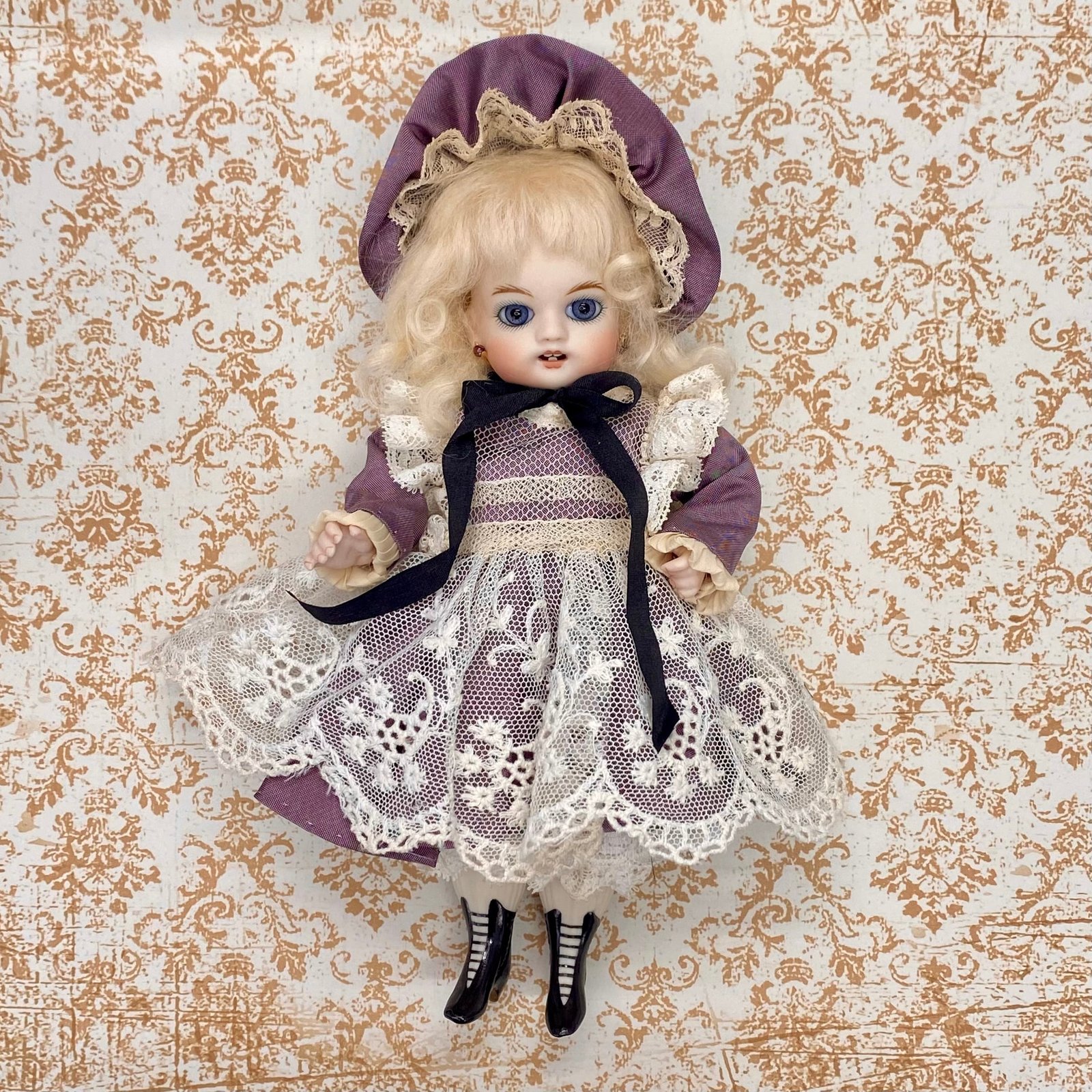完成ドール】パリアンドール/ビスクヘッドクロスボディー/12.4〜8cm