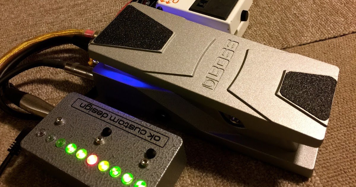 ok custom design / column & diary: Modified Volume Pedal BOSS FV