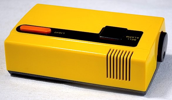 シチズン 電池式パタパタクロック（イエロー） 昭和40年代後半〜50年代