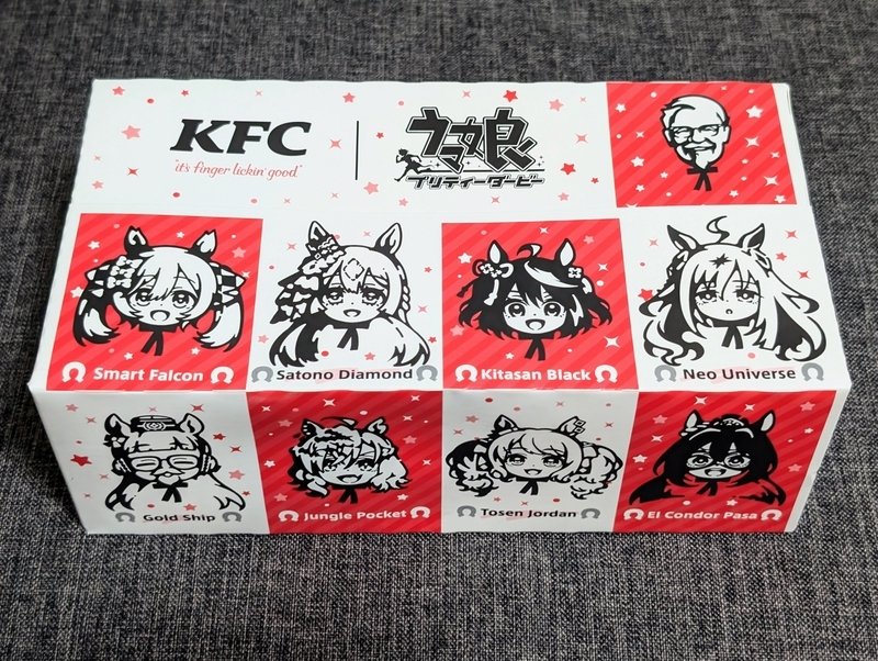 ウマ娘ケンタッキーコラボセットを買ってきた - 秋葉原ホライゾン