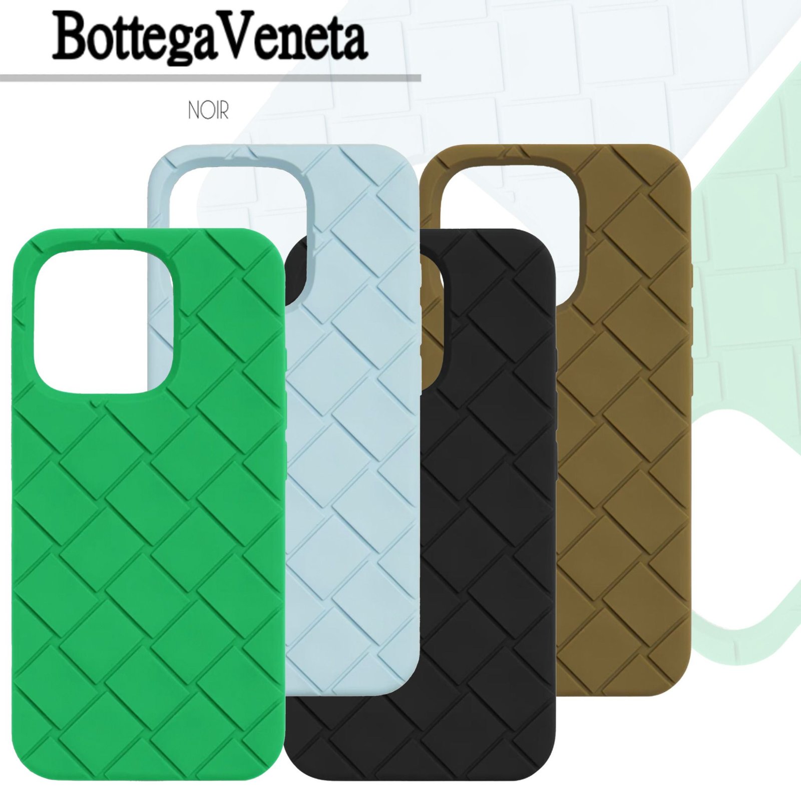 BOTTEGA VENETA iPhone16Pro シリコン ケース カバー緑 ボッテガ