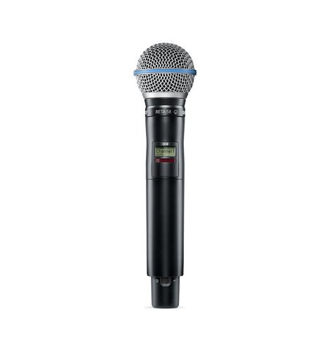 Shure AD2/B58 Axient Digital Handheld Transmitter with Beta 58 Mic