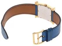 HERMES エルメス Hウォッチ HH1.501 クオーツ ステンレス/メッキ 青