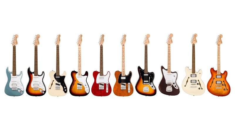 SquierよりAffinityシリーズのニューモデルが登場 | ギタセレ（Guitar
