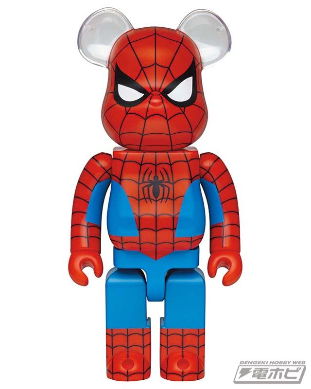 ベアブリックスパイダーマンHappyくじコンプリートセットSPラスト賞