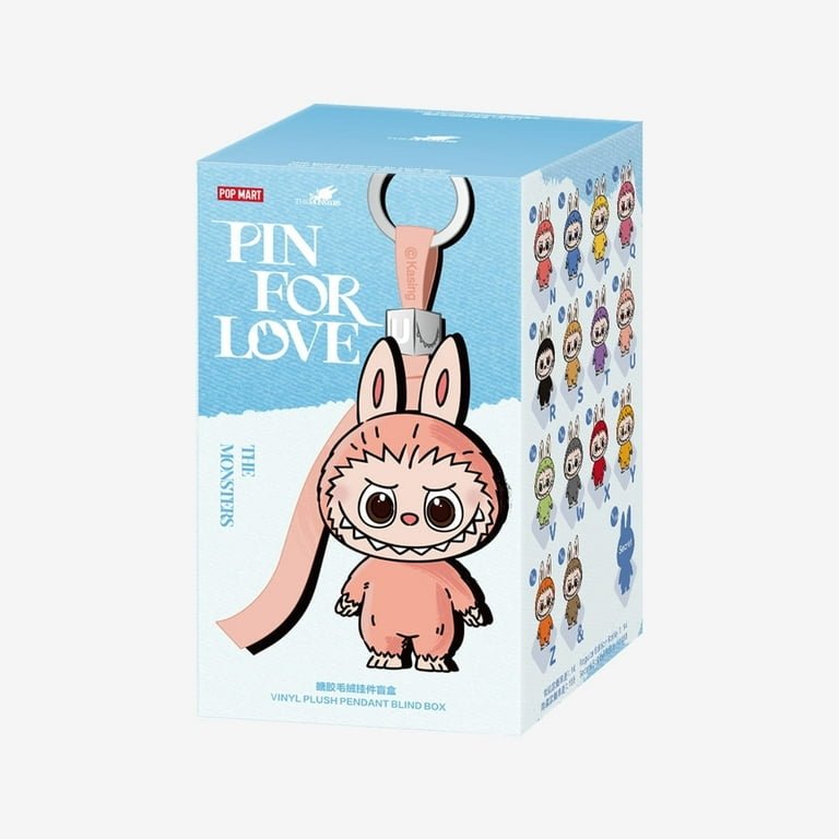 Labubu PIN FOR LOVE ぬいぐるみ(NーZ) ピース 12個 Pop Mart THE