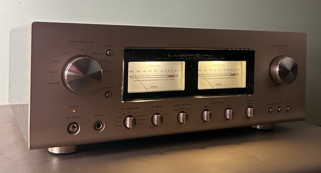 奇跡極上超美品！フルレストア！LUXMANプリメインアンプSQ-505X 【公式