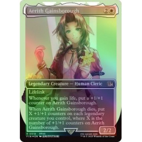 MTG FF エアリス・ゲインズブール サージfoil 他 MTG エアリス