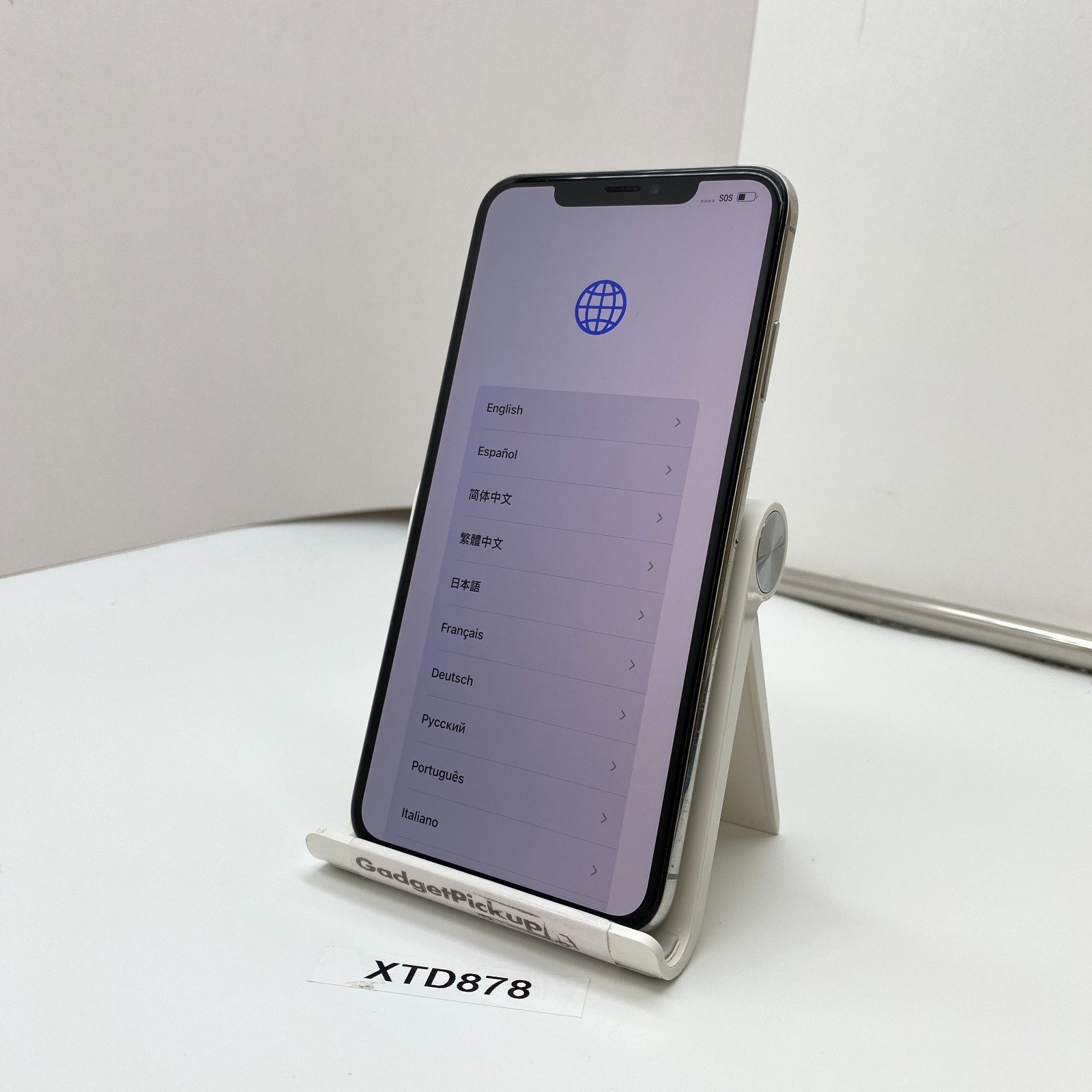 Apple iPhone XS Max - 512GB - Silver (Unlocked) - Fair Condition