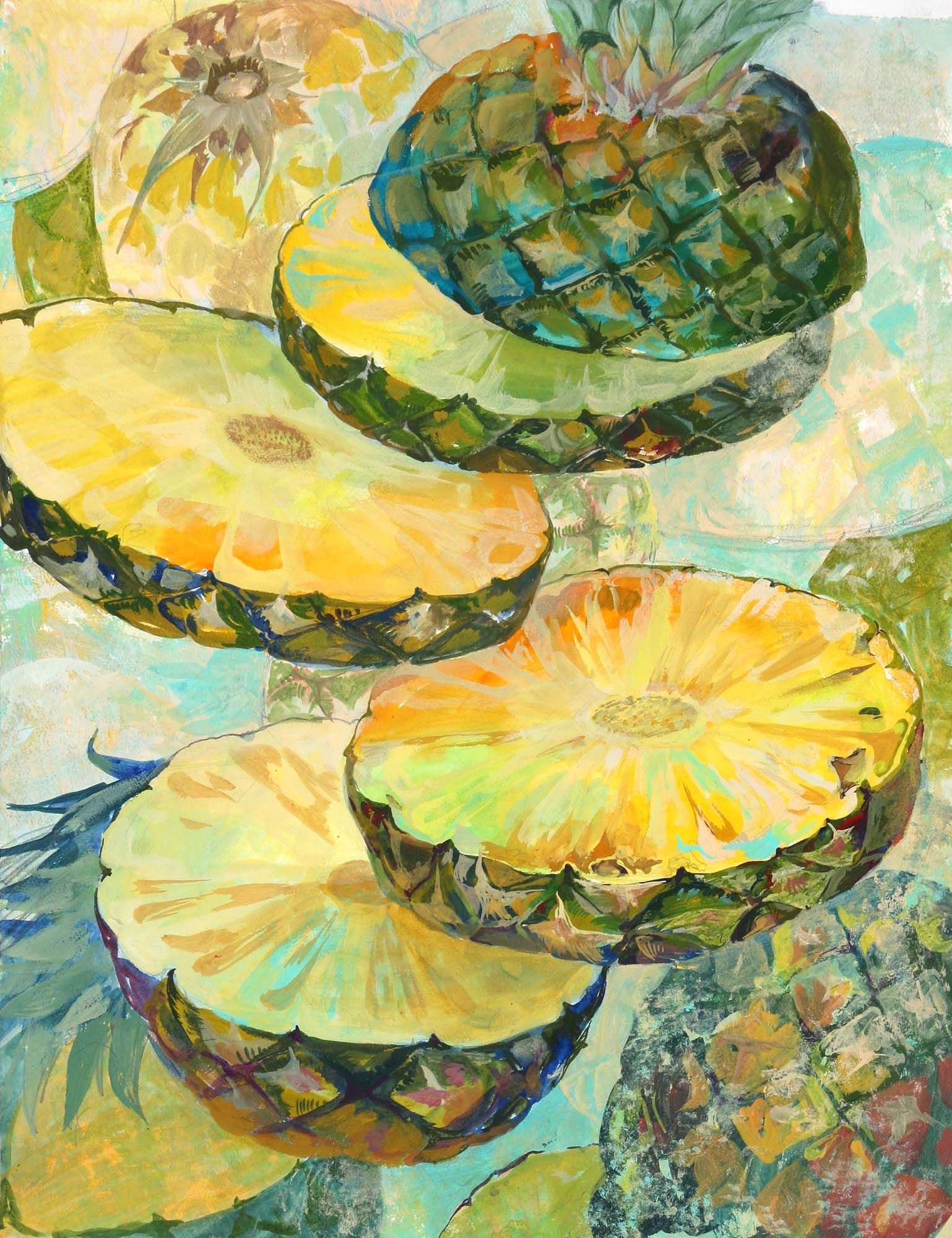 絵画『フルーツ』ヘイ平山画