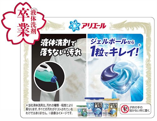 衝撃！たった1粒で液体洗剤1本分の洗浄力を叶える 新しくなった楽スゴ