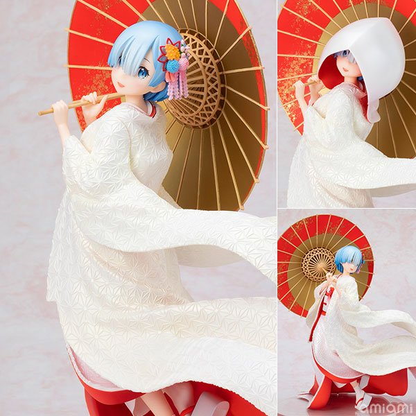 Re：ゼロから始める異世界生活 レム -白無垢- 1/7 完成品フィギュア