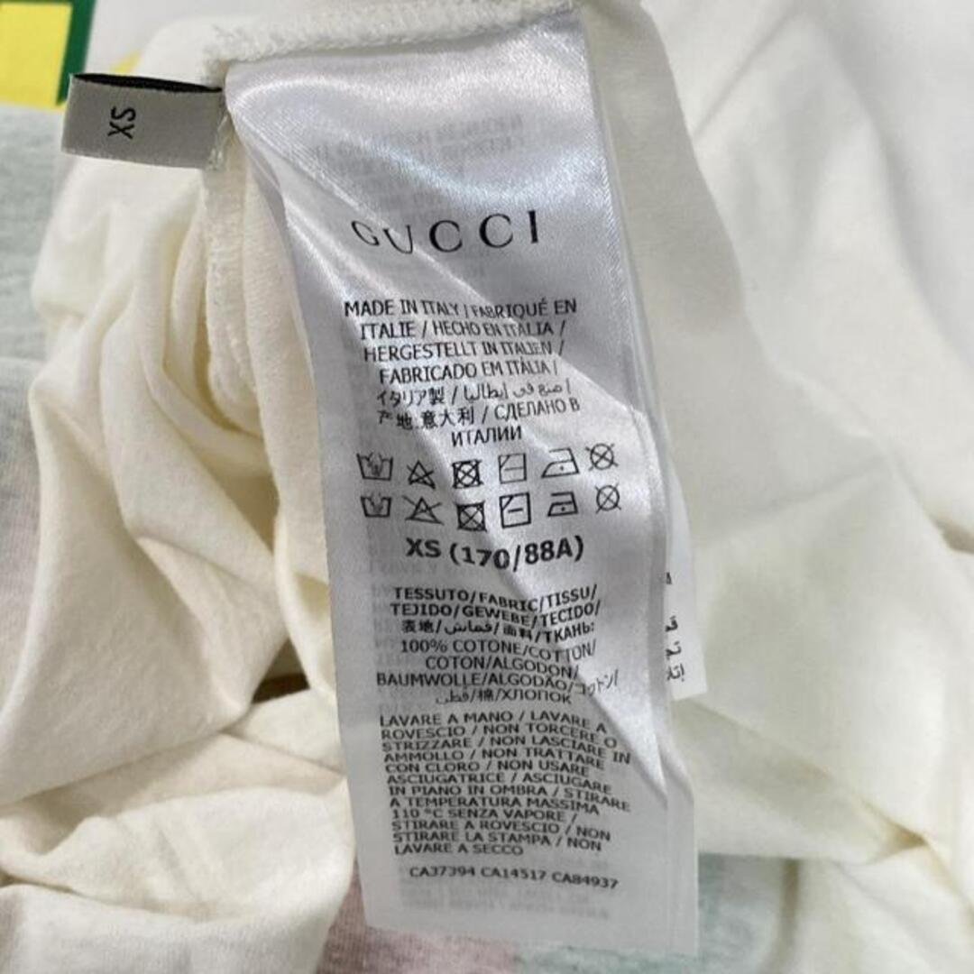 GUCCI - GUCCI(グッチ) 半袖Tシャツ サイズXS レディース美品 - 616036