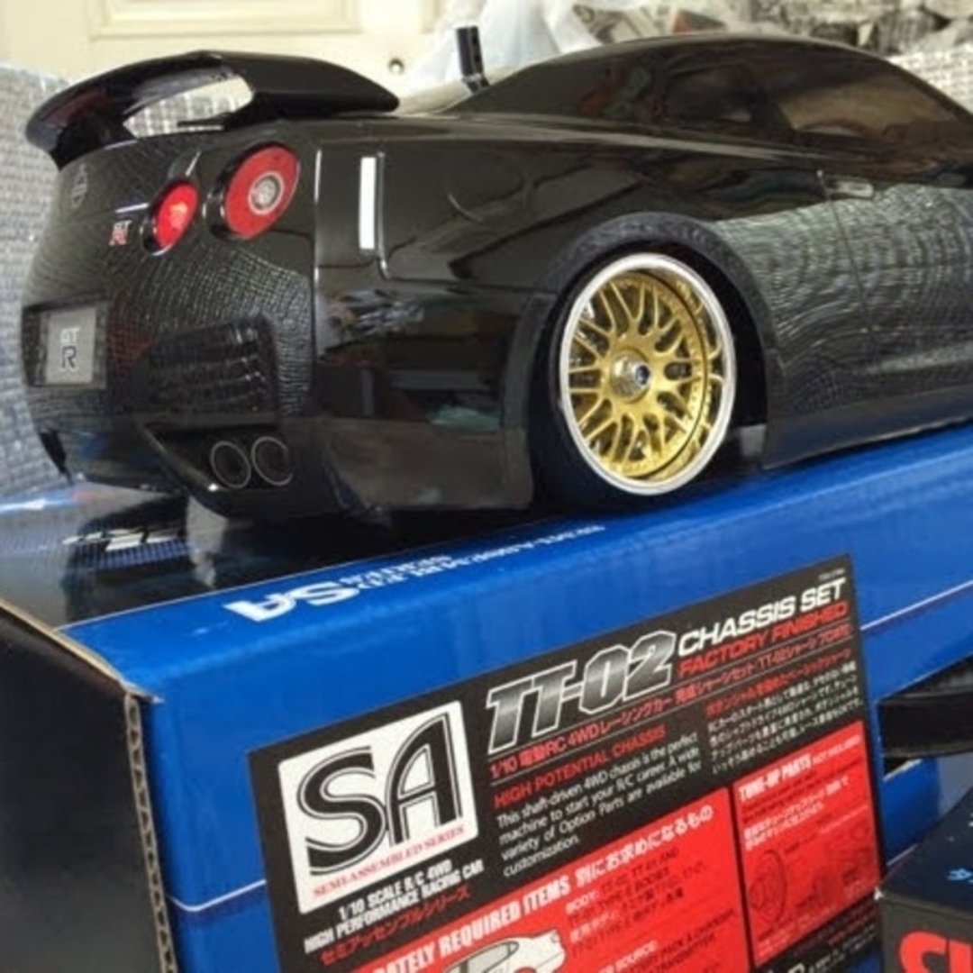 タミヤ1/10日産スカイラインR35 GT-R走行フルセット！の通販 by 牛若丸