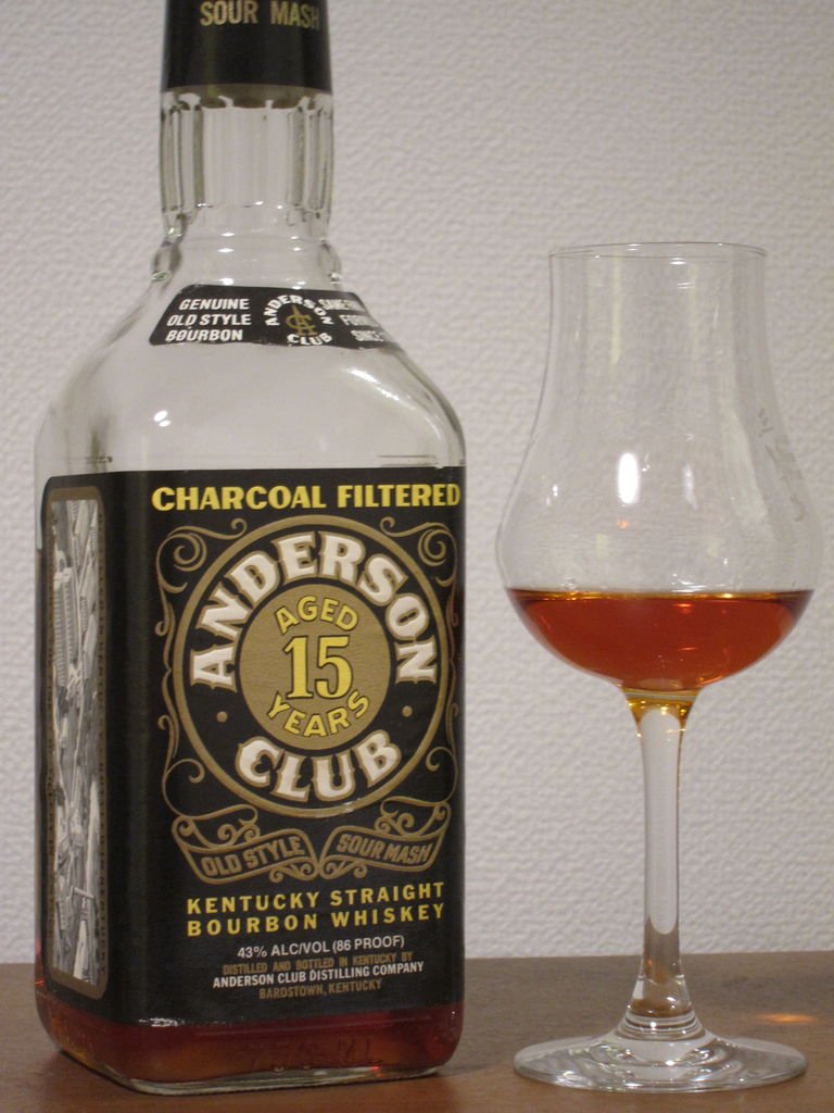 ANDERSONクラブ 15年 750ml アメリカンウイスキー 古酒 ☆アンダーソン