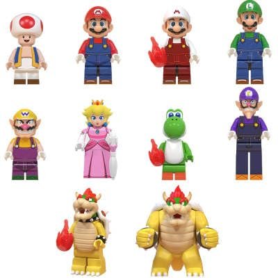 Amazon.co.jp: Wario Bros Toys 10個 - ルイージ - ピーチ姫 - ヨッシ