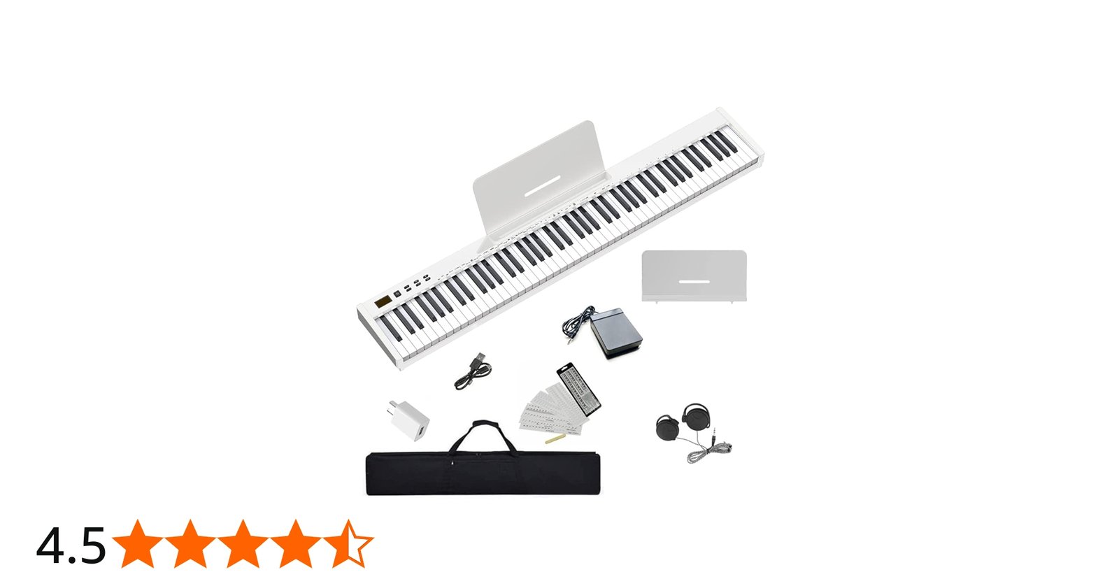 Amazon | ニコマク NikoMaku 電子ピアノ 88鍵盤 SWAN-S 日本語表記