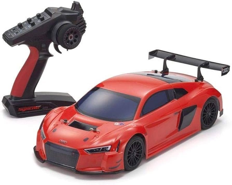 Kyosho Audi R8 レッド ラジコンカー エンジンカー fw-06 Red RC