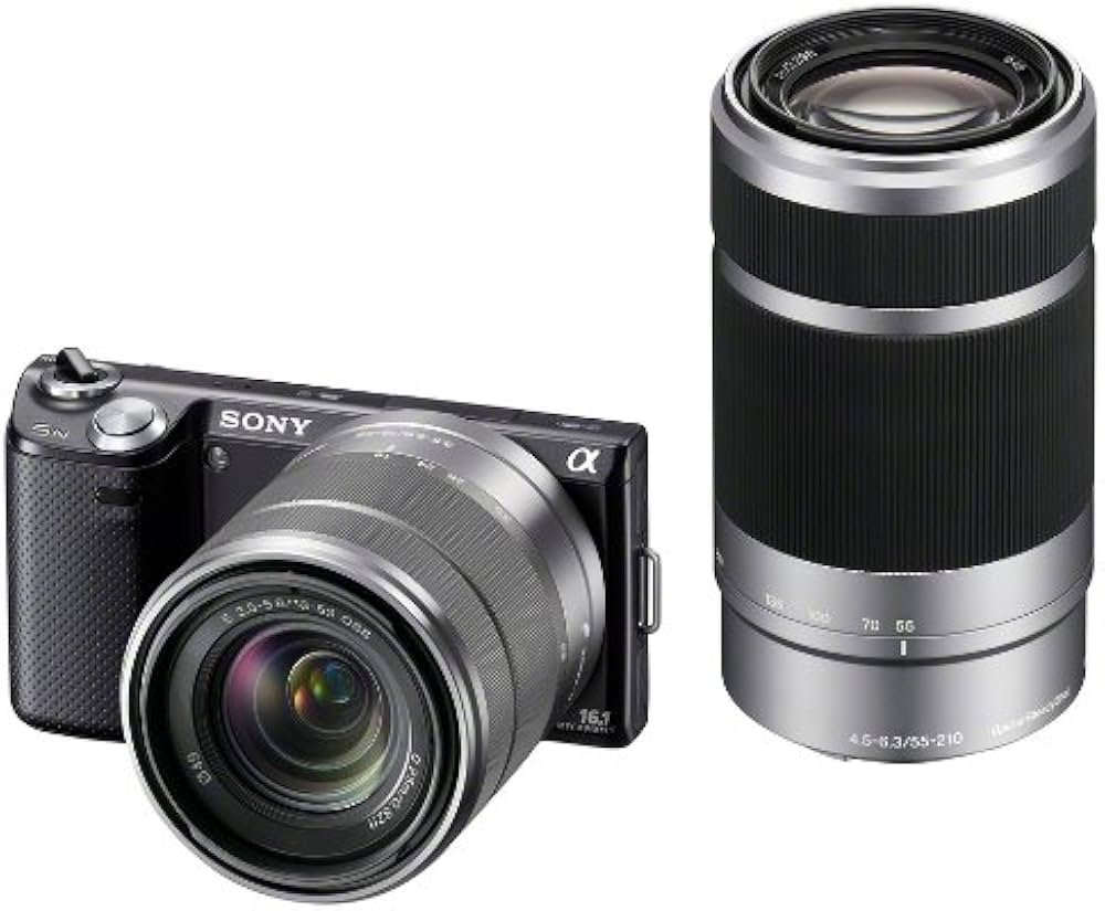 ジャンク】Sony NEX-5Dミラーレスカメラ 本体とレンズ2本 Amazon.co.jp