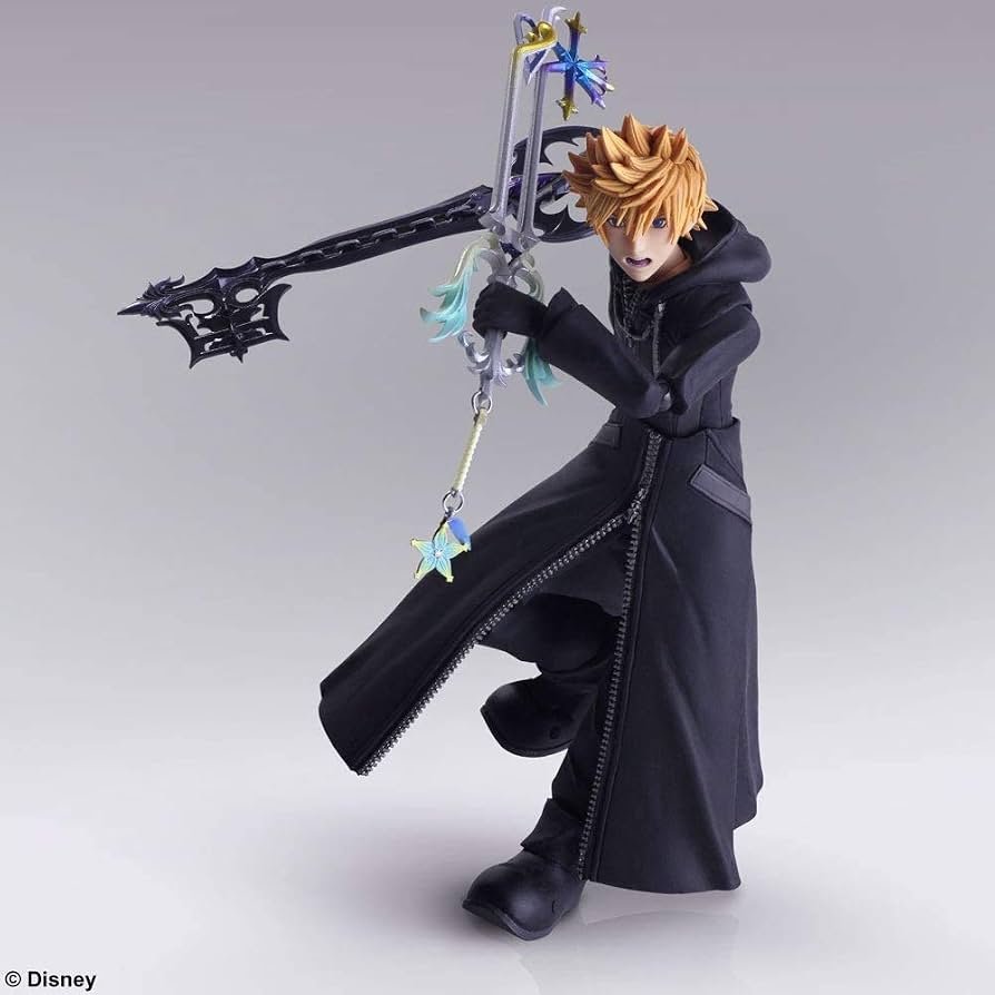 キングダムハーツ ロクサス 、 シオン 、 アクセル ブリングアーツ 3体