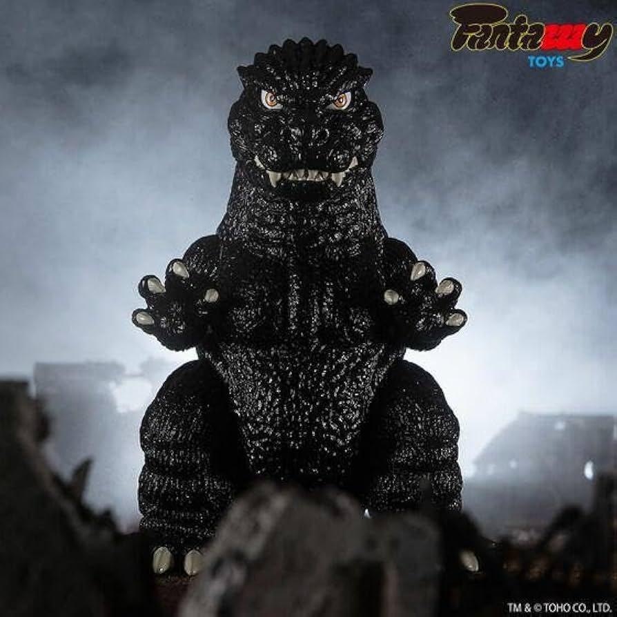 Fantazzzy TOYS ファンタジートイズ ゴジラ ソフビ レトロブルー