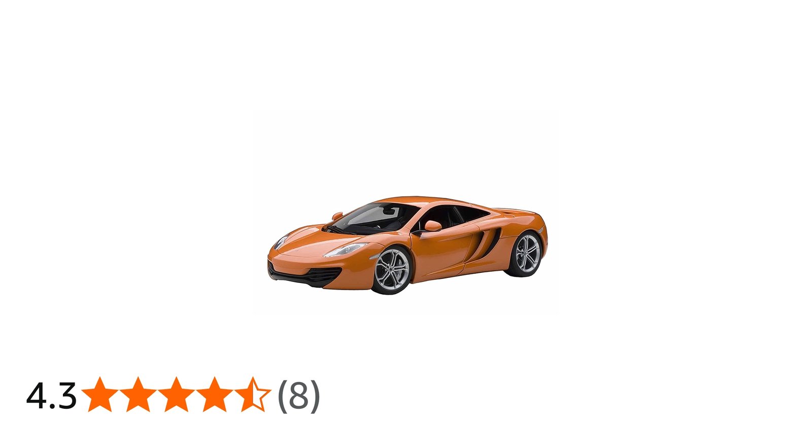 Amazon | AUTOart 1/18 マクラーレン MP4-12C (オレンジ) 完成品