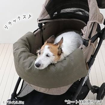 Amazon | ペットパラダイス 犬 クッション ステッチ ペットカート用