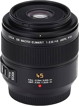Amazon.com : Panasonic H-ES045 Leica DG Macro-ELMARIT 45mm / F2.8