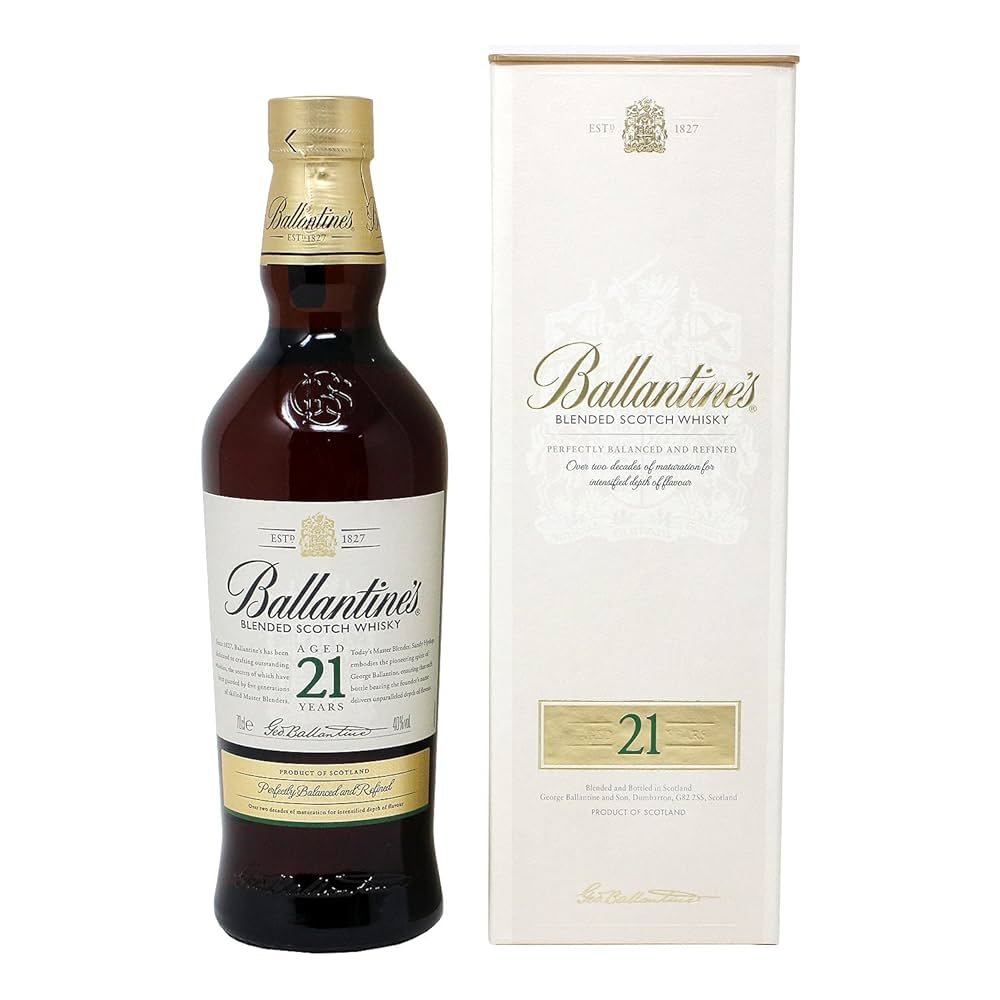 N) 古酒 バランタイン 21年 ベリーオールド 700ml / Ballantine's VERY