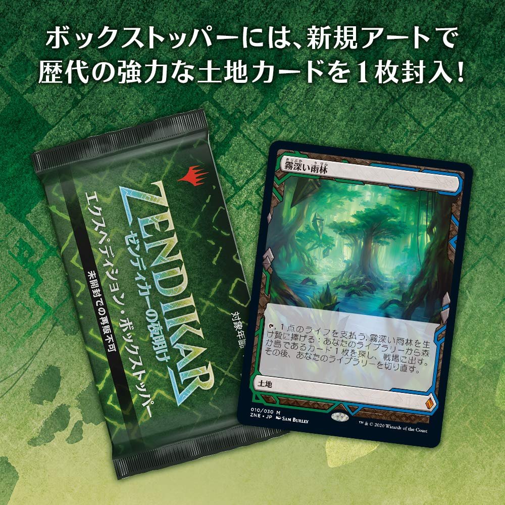 ゼンディカーの夜明け 日本語版 新品未開封セットブースター カートン