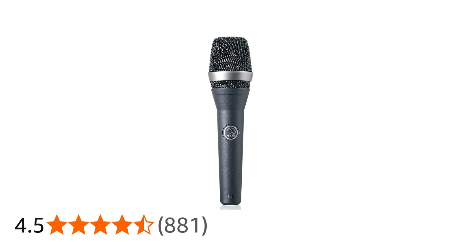 Amazon | AKG アカゲ ボーカル用 ダイナミック・マイクロホン D5