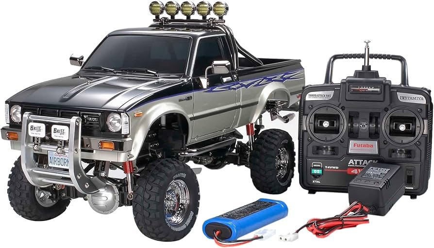 Amazon | タミヤ 1/10 電動 RCカーフルセット トヨタ ハイラックス