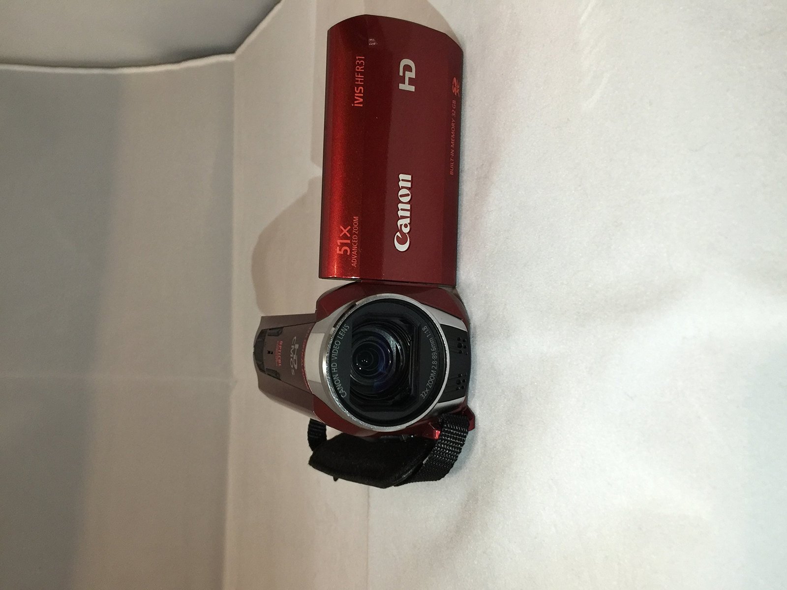 Amazon | Canon デジタルビデオカメラ iVIS HF R31 レッド 光学32倍
